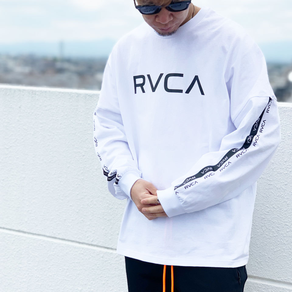 全3色 ルーカ RVCA ロンT ビッグシルエット Tシャツ BIG RVCA L/S Tee