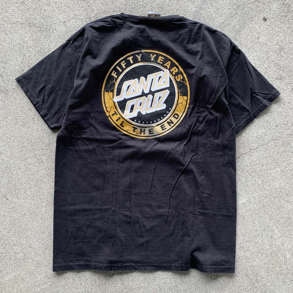 SANTA CRUZ（サンタクルーズ） サンタクルズ Tシャツ 50th TIL THE END
