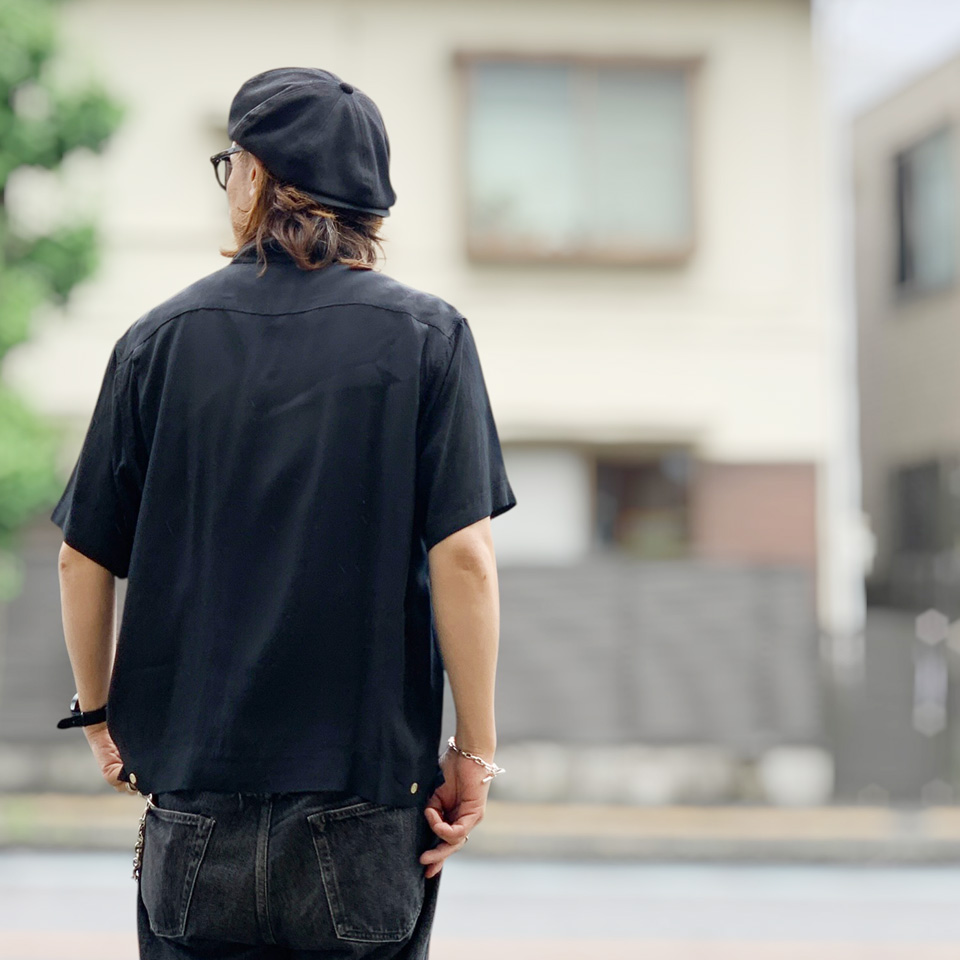 STYLE EYES（スタイルアイズ） 全2色 レーヨンシャツ ボウリングシャツ