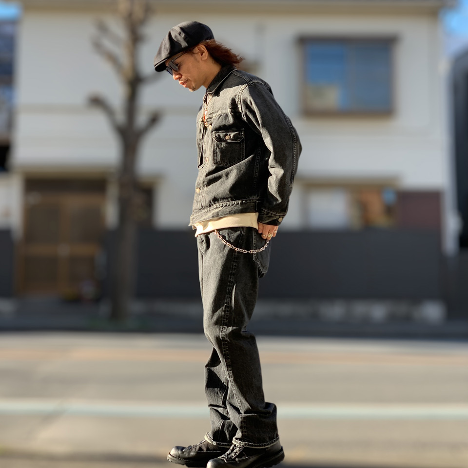 SUGAR CANE シュガーケーン デニム ジーンズ 14.25oz. BLACK DENIM