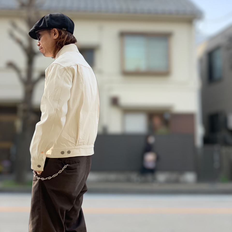 DOLCE ＆ GABBANA ♡ホワイトデニムジャケット SUGAR CANE シュガーケーン デニムジャケット Gジャン 13oz. WHITE