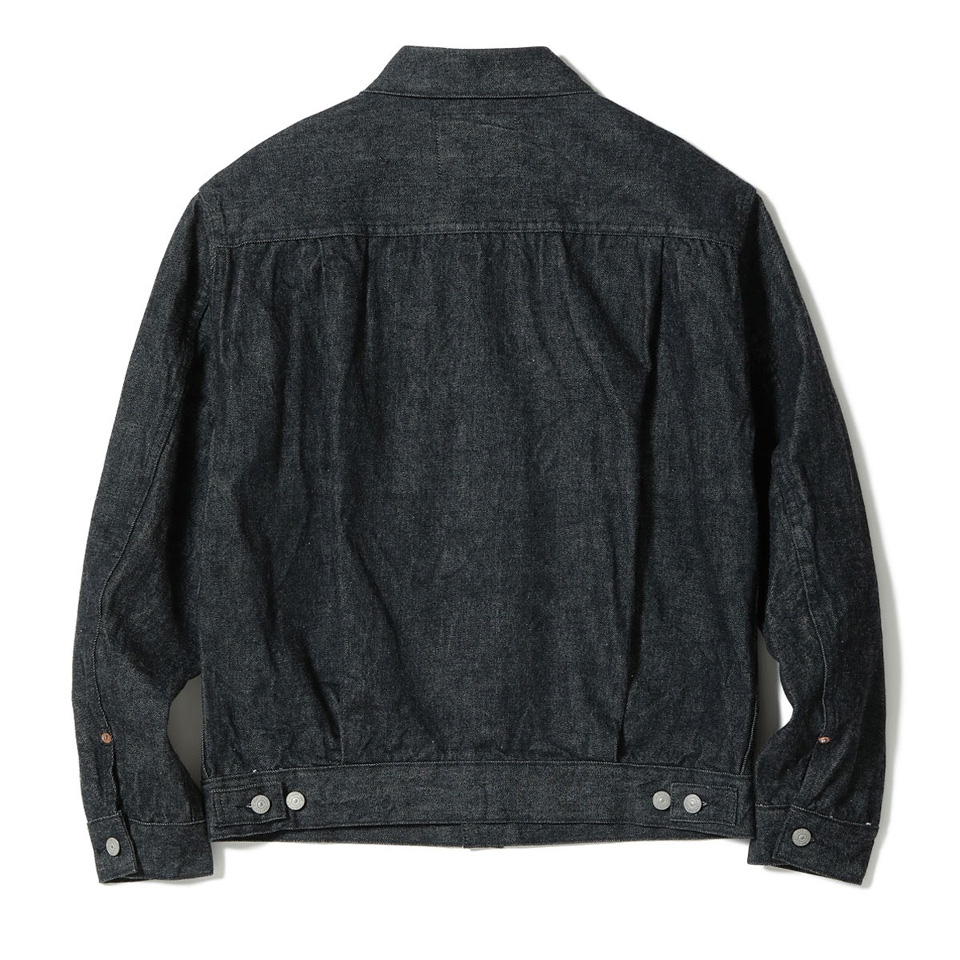 SUGAR CANE シュガーケーン デニムジャケット Gジャン 14.25oz. BLACK