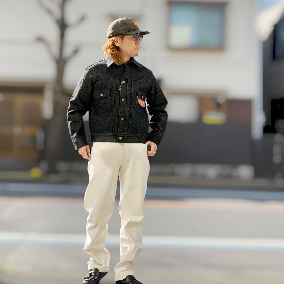 SUGAR CANE シュガーケーン デニム ジーンズ 13oz. WHITE DENIM “1947