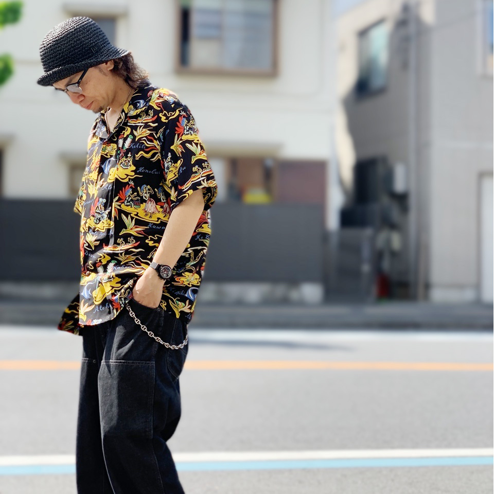 SUN SURF サンサーフ アロハシャツ ハワイアンシャツ HAWAIIAN S