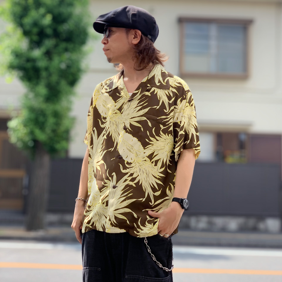 サンサーフ アロハシャツ ココナッツボタンのおすすめ人気商品