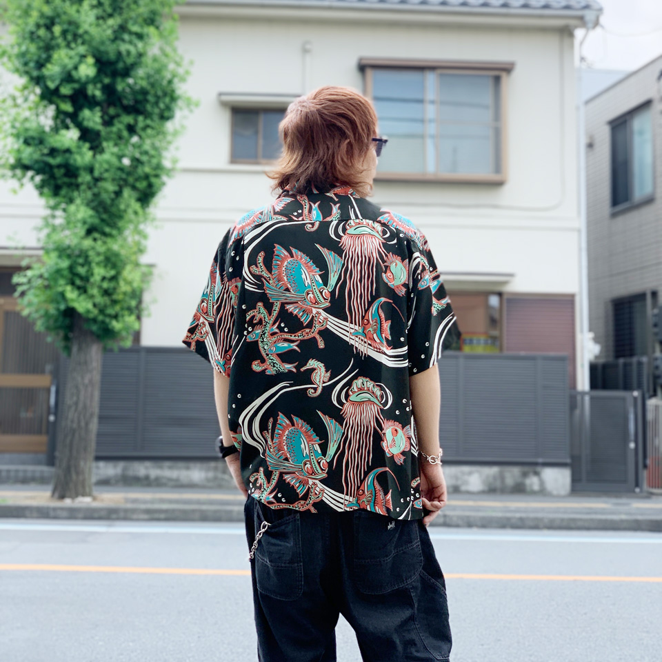 SUN SURF サンサーフ アロハシャツ ハワイアンシャツ RAYON
