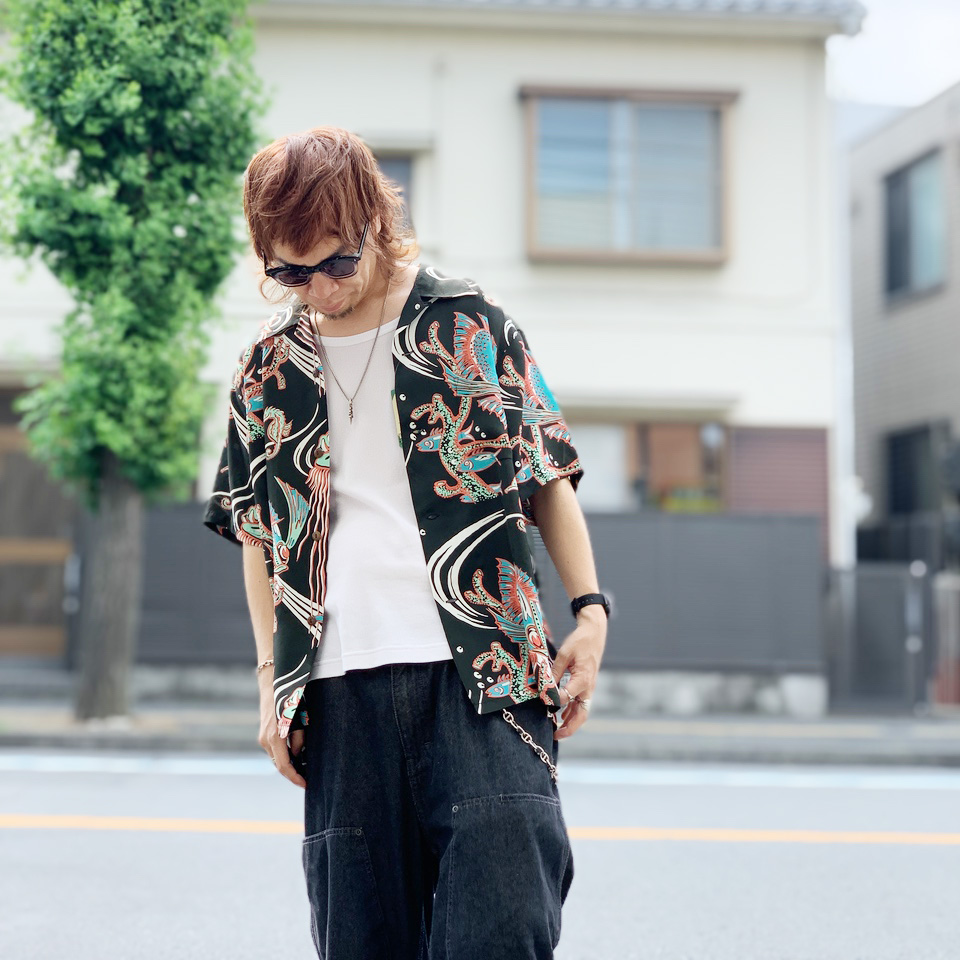 SUN SURF サンサーフ アロハシャツ ハワイアンシャツ RAYON