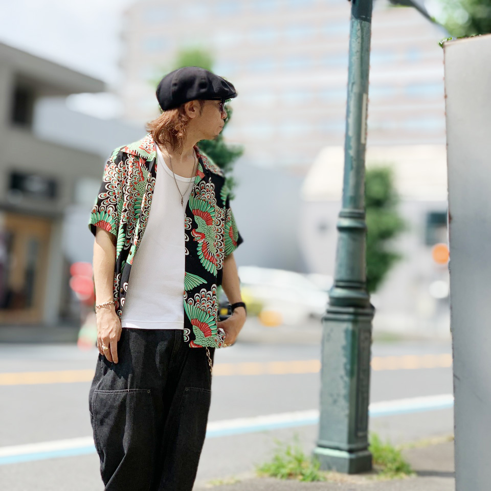 SUN SURF サンサーフ アロハシャツ ハワイアンシャツ RAYON HAWAIIAN S