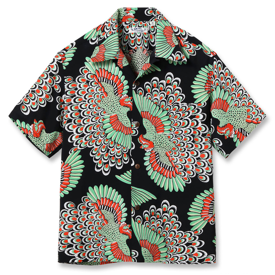 SUN SURF サンサーフ アロハシャツ ハワイアンシャツ RAYON HAWAIIAN S