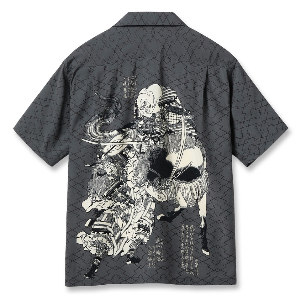 SUN SURF サンサーフ アロハシャツ ハワイアンシャツ × 葛飾北斎