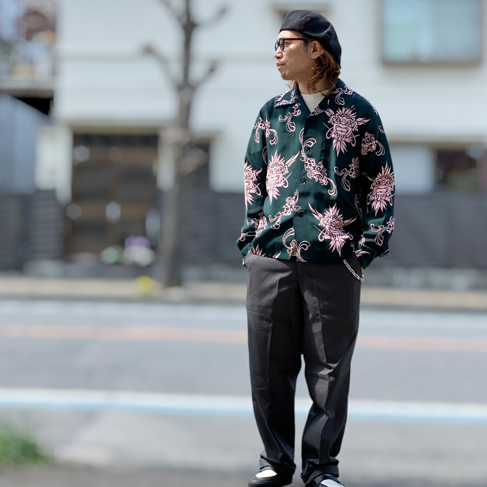 SUN SURF サンサーフ アロハシャツ ハワイアンシャツ HAWAIIAN RAYON L