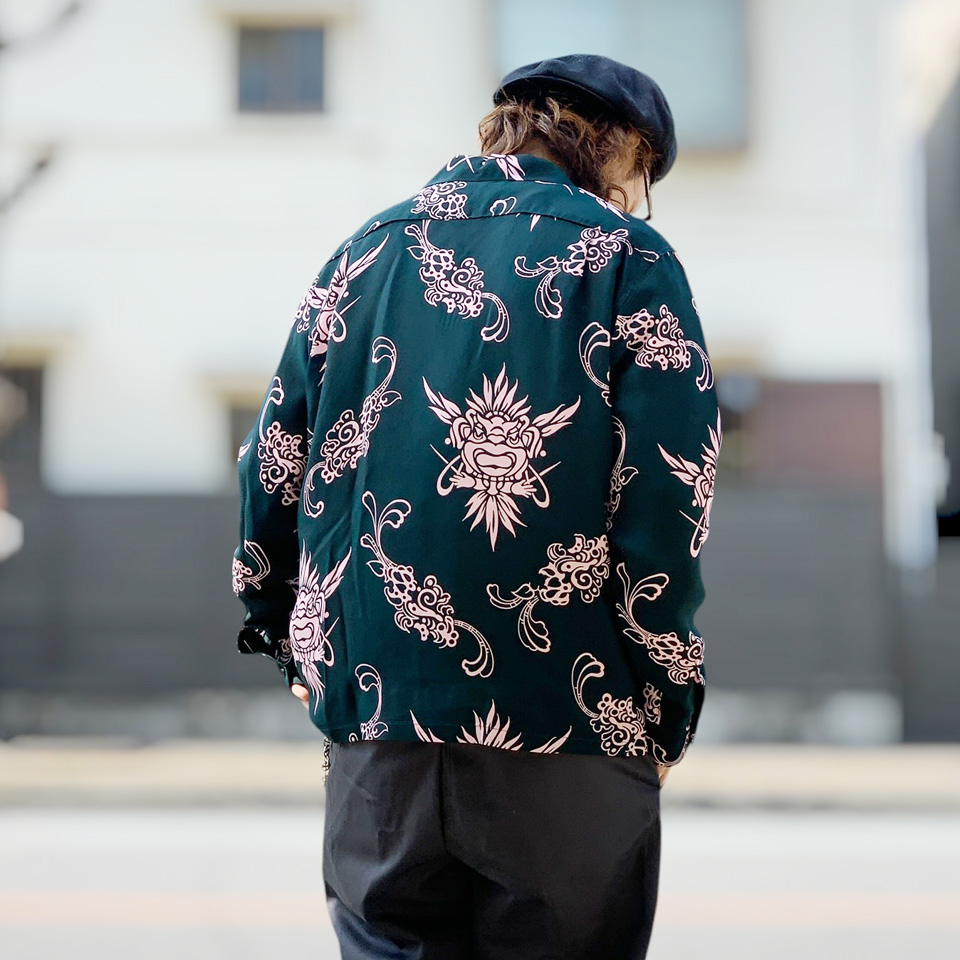 SUN SURF サンサーフ アロハシャツ ハワイアンシャツ HAWAIIAN RAYON L