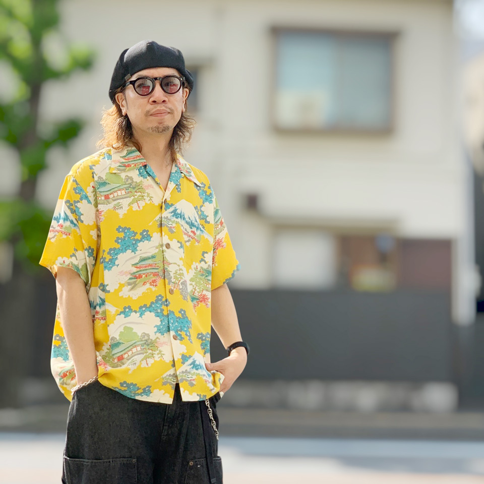 SUNSURF Aloha Club ジャケット サイズ42 SUN SURF サンサーフ アロハシャツ ハワイアンシャツ RAYON HAWAIIAN