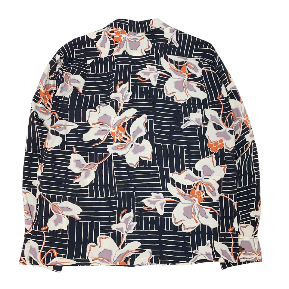 SUN SURF サンサーフ アロハシャツ ハワイアンシャツ L/S RAYON