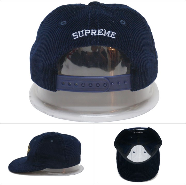 SUPREME シュプリーム キャップ GLOBAL CORDUROY 6PANEL