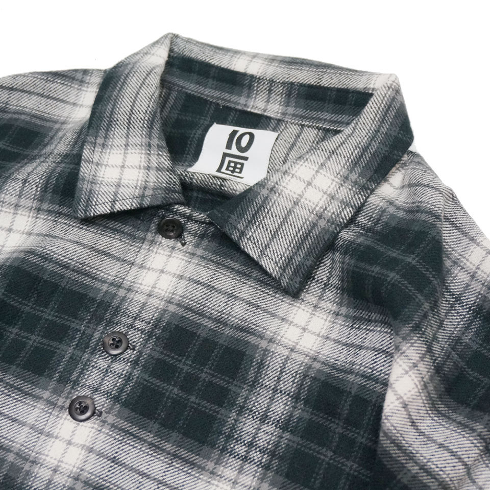 TENBOX 10匣 テンボックス 長袖シャツ DRAG DEALER SHIRT ネルシャツ