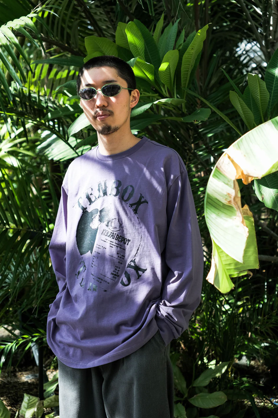 SALE セール 全2色 TENBOX 10匣 テンボックス ロンT Tシャツ KENZAI L