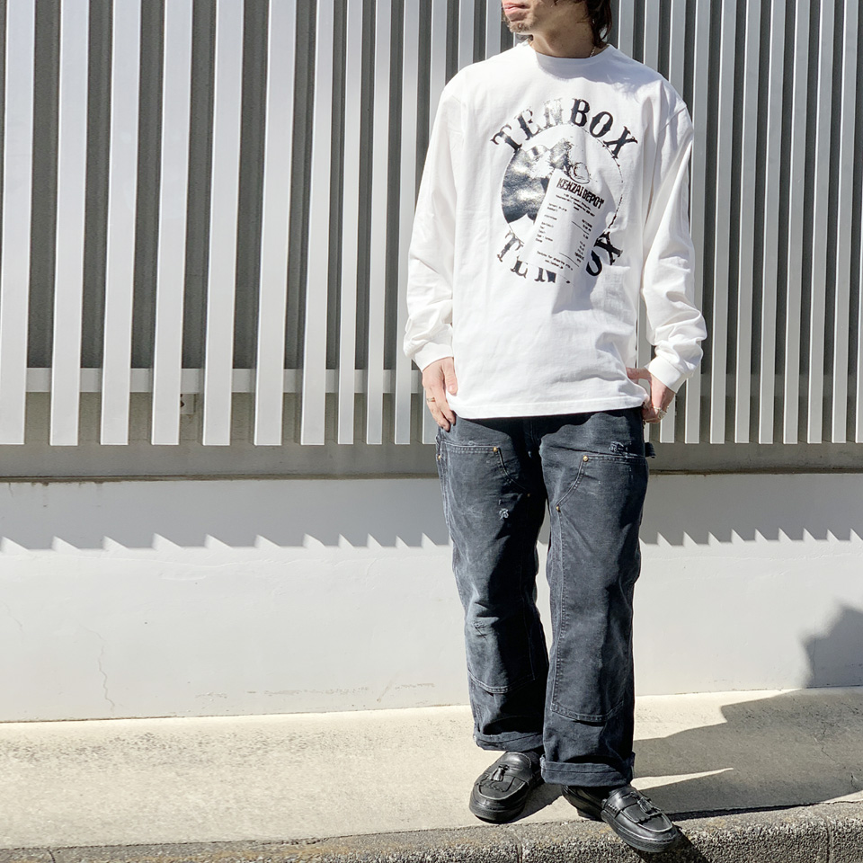 SALE セール 全2色 TENBOX 10匣 テンボックス ロンT Tシャツ KENZAI L