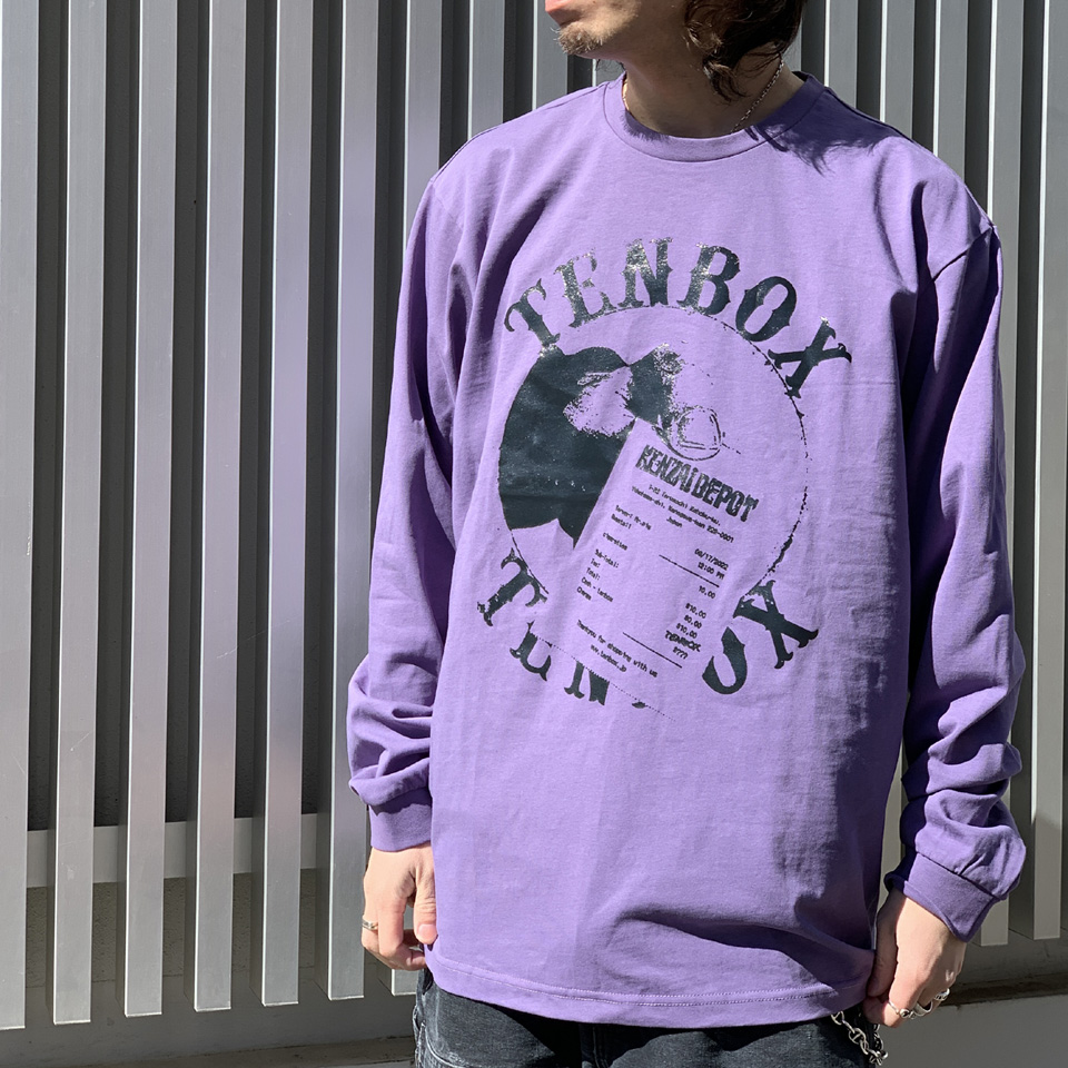 SALE セール 全2色 TENBOX 10匣 テンボックス ロンT Tシャツ KENZAI L