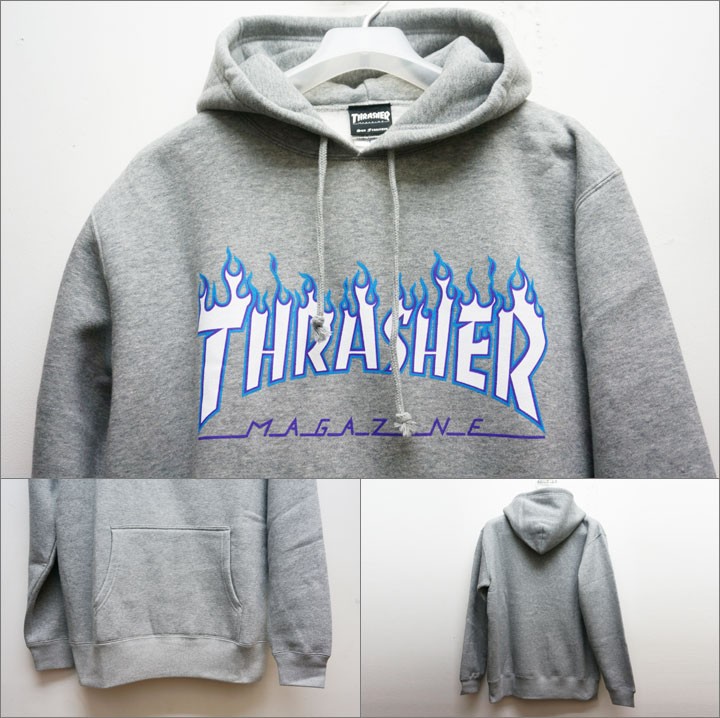 Supreme Thrasher Multi Logo Zip Up Hooded Sweatshirt (FW21