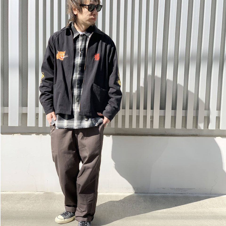 THRIFTYLOOKスリフティルックSOUVENIRVIET-NAMJACKETSATIN