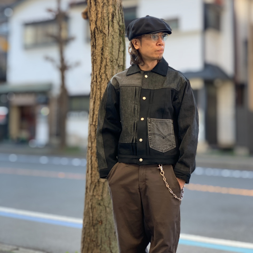 SALE セール スリフティルック THRIFTY LOOK リメイクデニムジャケット