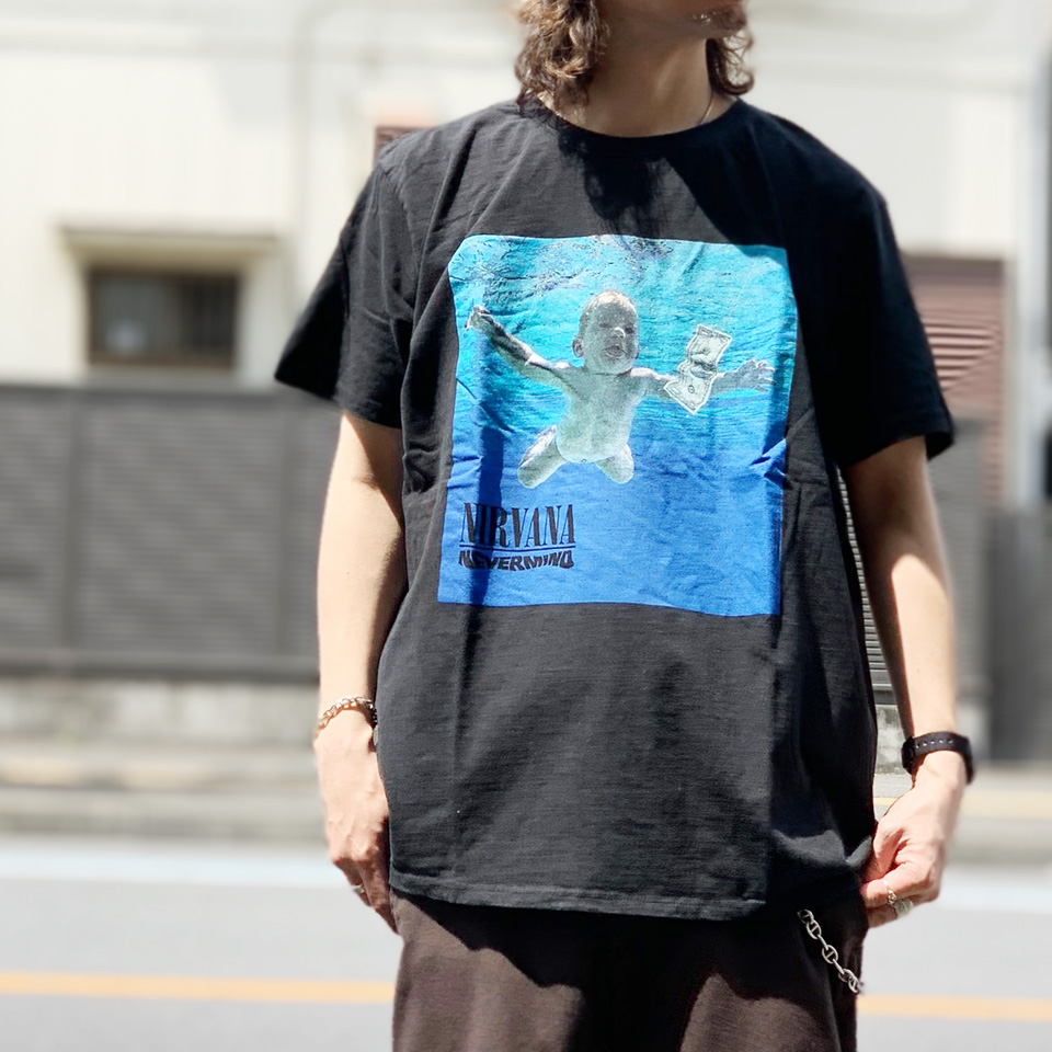 ニルヴァーナ ジャケットT GAP｜(U)ヘビーウェイト クロップド ニルヴァーナ Nirvana