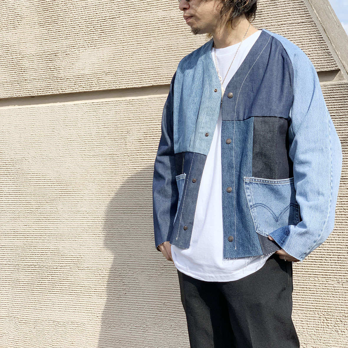 スリフティルック THRIFTY LOOK デニムエンジニアジャケット DENIM