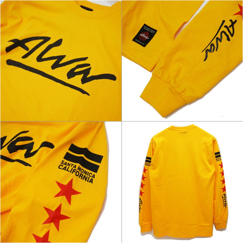 TONY ALVA トニーアルバ　アメリカ製　長袖 Tシャツ　オールドスケート トニーアルバ TONY ALVA ロンT Tシャツ STAR LOGO L/S Tee