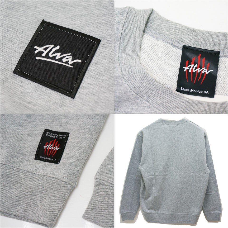 トニーアルバ TONY ALVA クルースウェット BOX LOGO CREW SWEAT アルバ