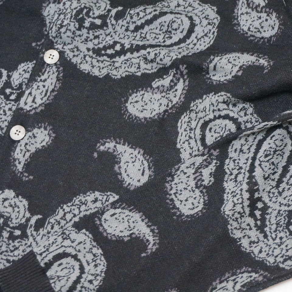 TOWNCRAFT（タウンクラフト） カーディガン JAQUARD CARDIGAN 総柄 