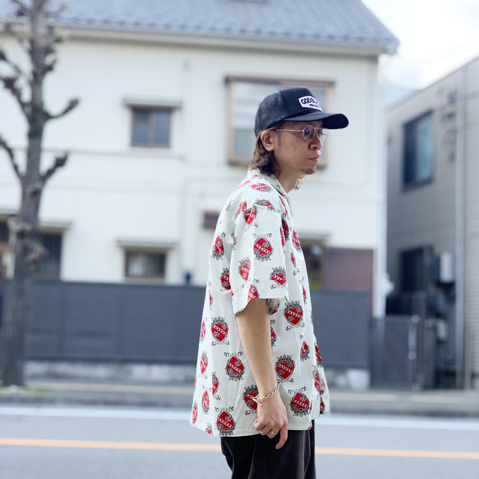 TOWNCRAFT タウンクラフト パジャマシャツ HEART PRINTED PAJAMA
