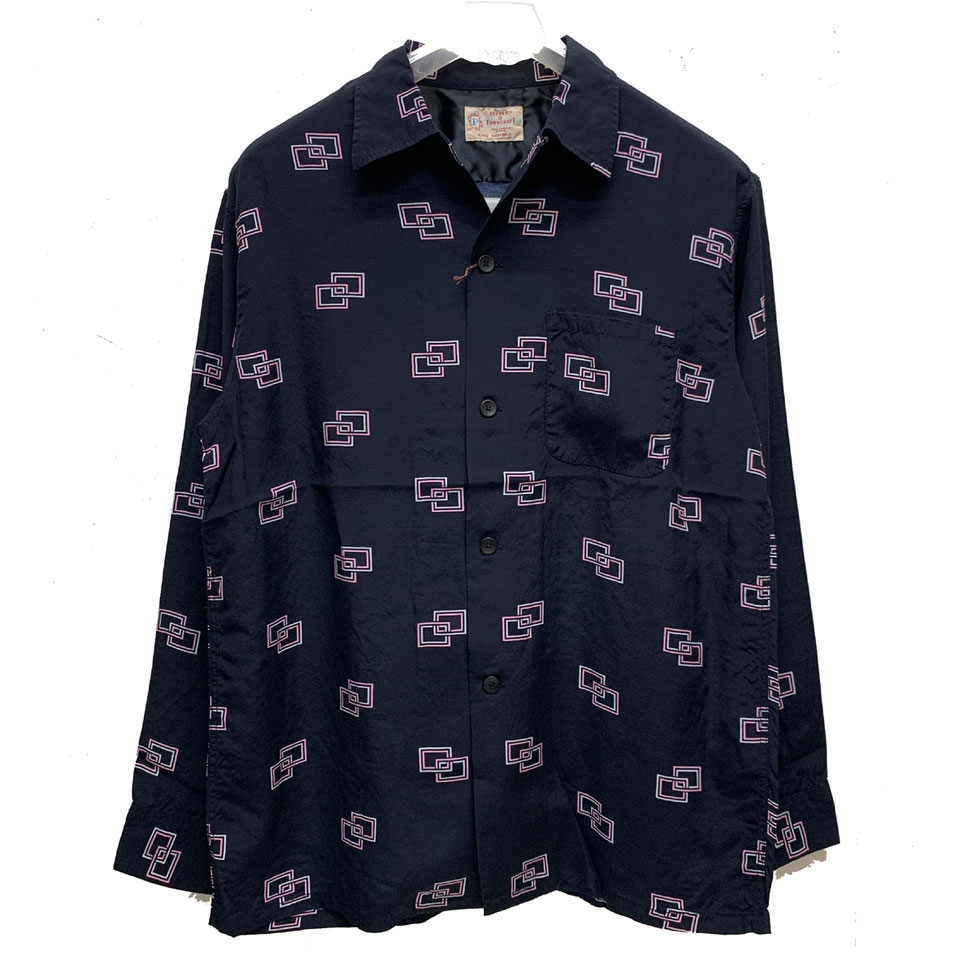 タウンクラフト レーヨンシャツ ATOMIC PRINTED LOOP COLLAR SHIRTS ...