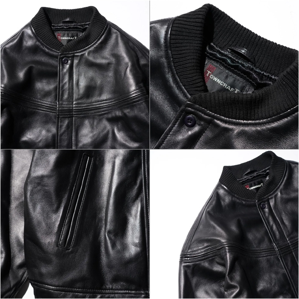 TOWNCRAFT（タウンクラフト） レザーダービージャケット LEATHER DERBY