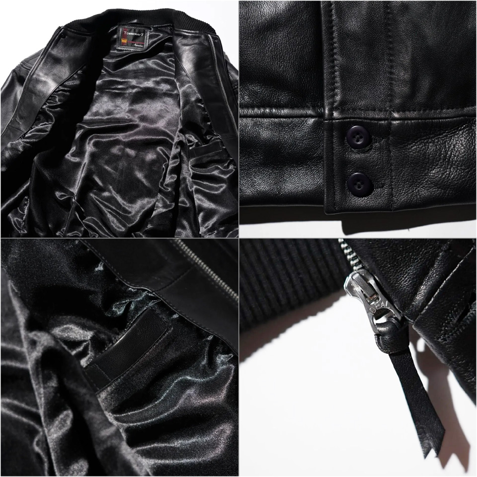 TOWNCRAFT（タウンクラフト） レザーダービージャケット LEATHER DERBY