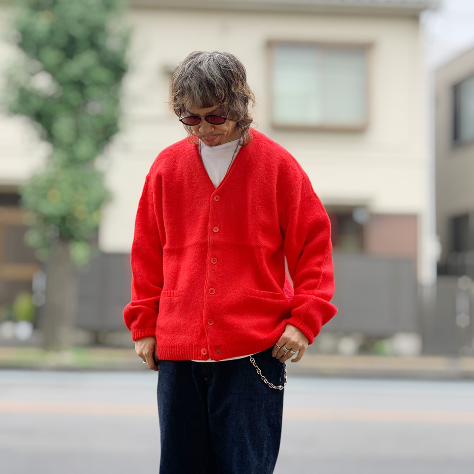 TOWNCRAFT（タウンクラフト） 全3色 シャギーカーディガン MOHAIR