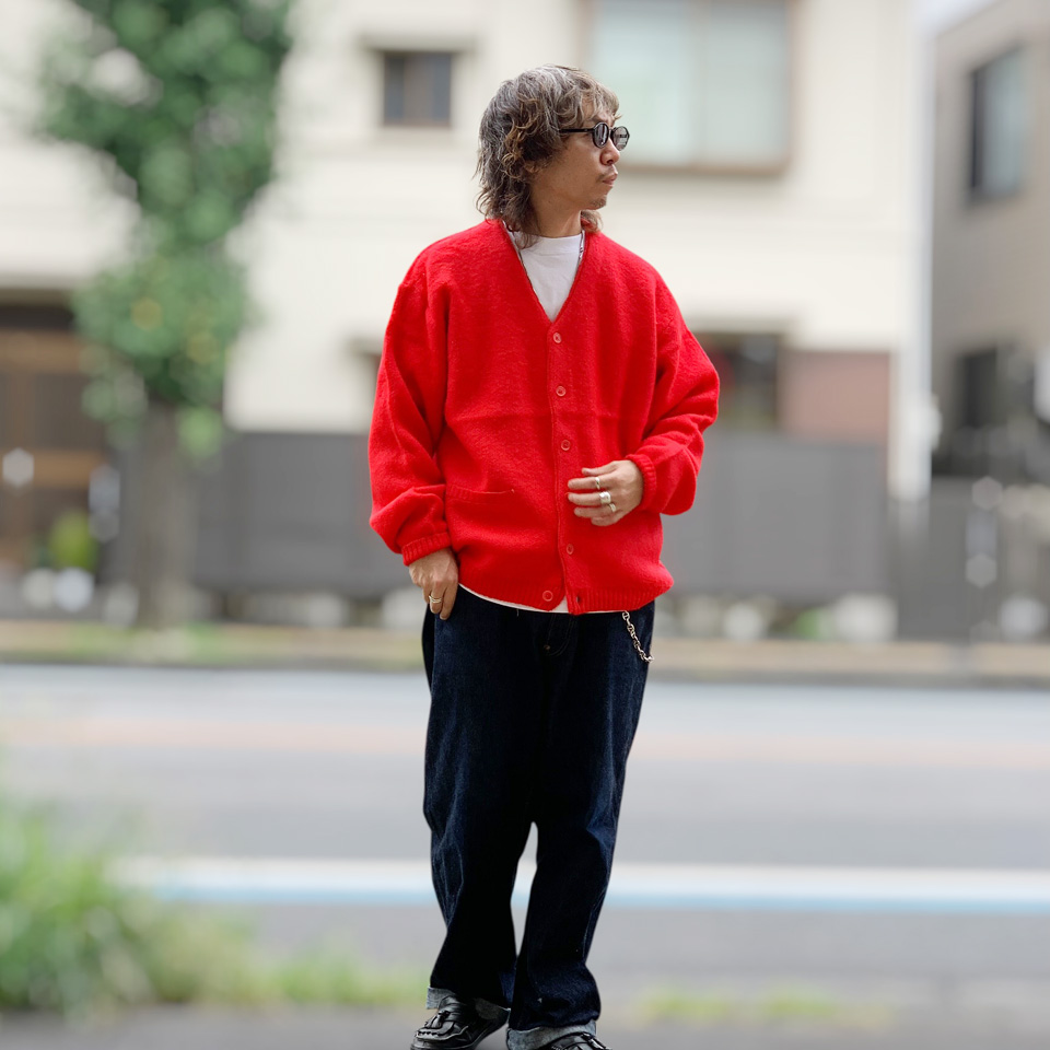 TOWNCRAFT（タウンクラフト） 全3色 シャギーカーディガン MOHAIR