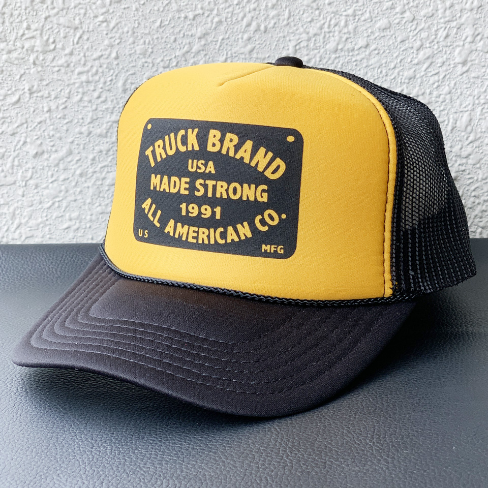 TRUCK BRAND（トラックブランド） メッシュキャップ PLATE TRUCKER CAP