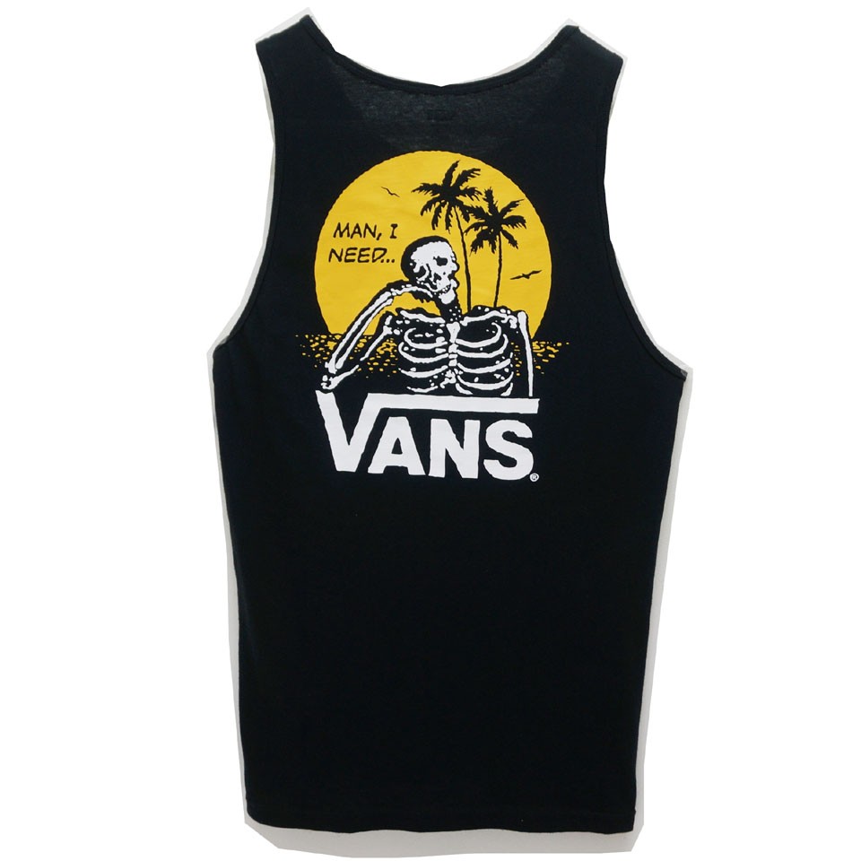 ヴァンズ バンズ VANS タンクトップ MAN I NEED VANS TANK TOP