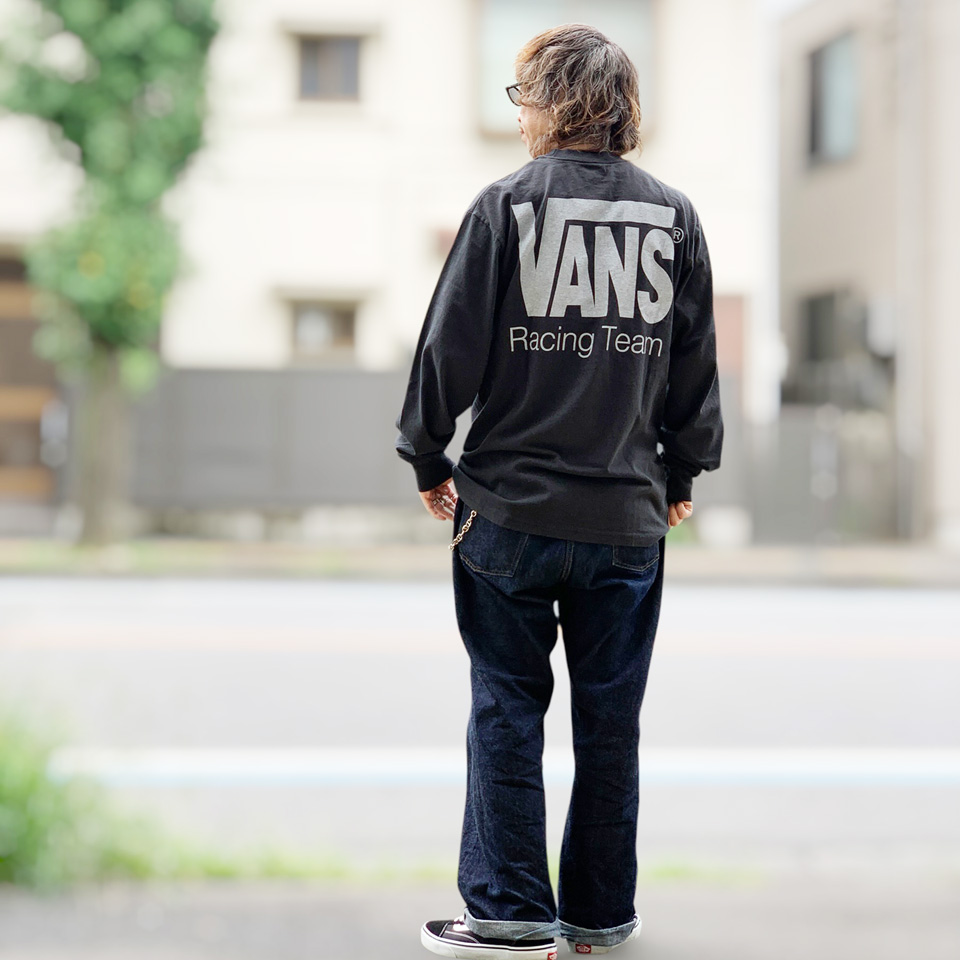 VANS（ヴァンズ） 全2色 バンズ ロンT Tシャツ VANS RACING LS TEE