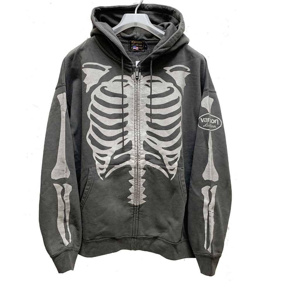 vanson スケルトンパーカー XL vanson スケルトンパーカー XL