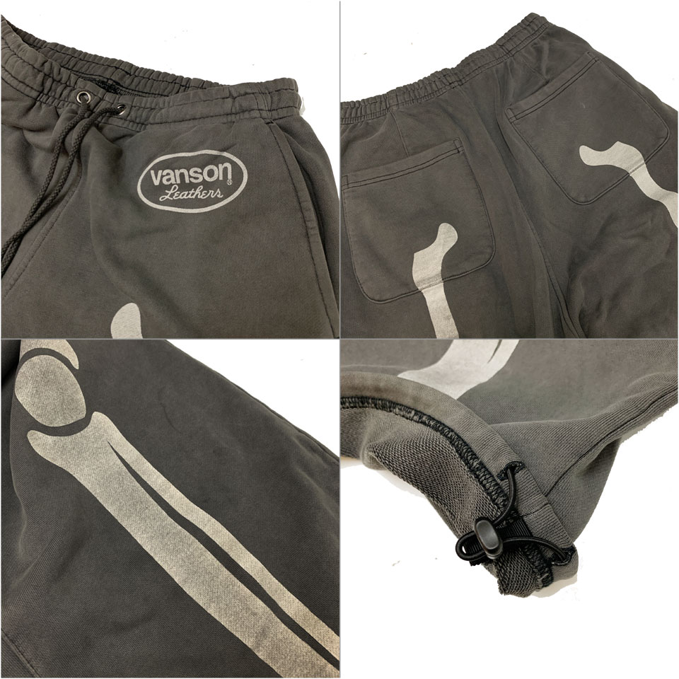 VANSON（バンソン） スウェットパンツ BONE SWEAT PANTS ビンテージ