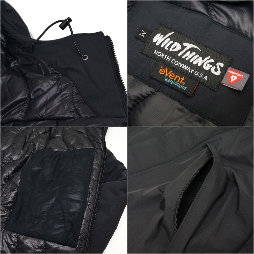 ワイルドシングス WILD THINGS デナリジャケット DENALI JACKET ブラック 黒 BLACK WT19101N :  wildthings1903blk : Mr-vibes - 通販 - Yahoo!ショッピング