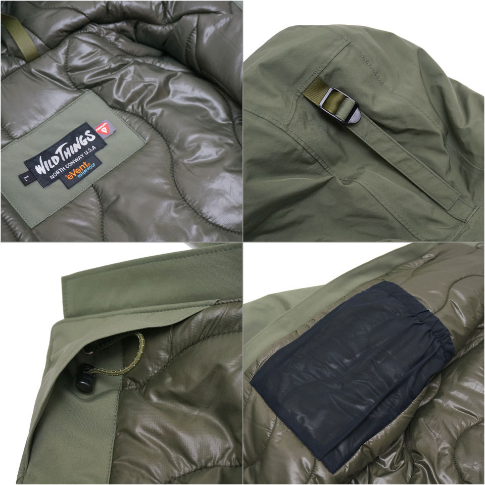 ワイルドシングス WILD THINGS デナリジャケット DENALI JACKET プリマロフト PRIMALOFT オリーブ OLIVE  WT21101N : wildthings2012oli : Mr-vibes - 通販 - Yahoo!ショッピング