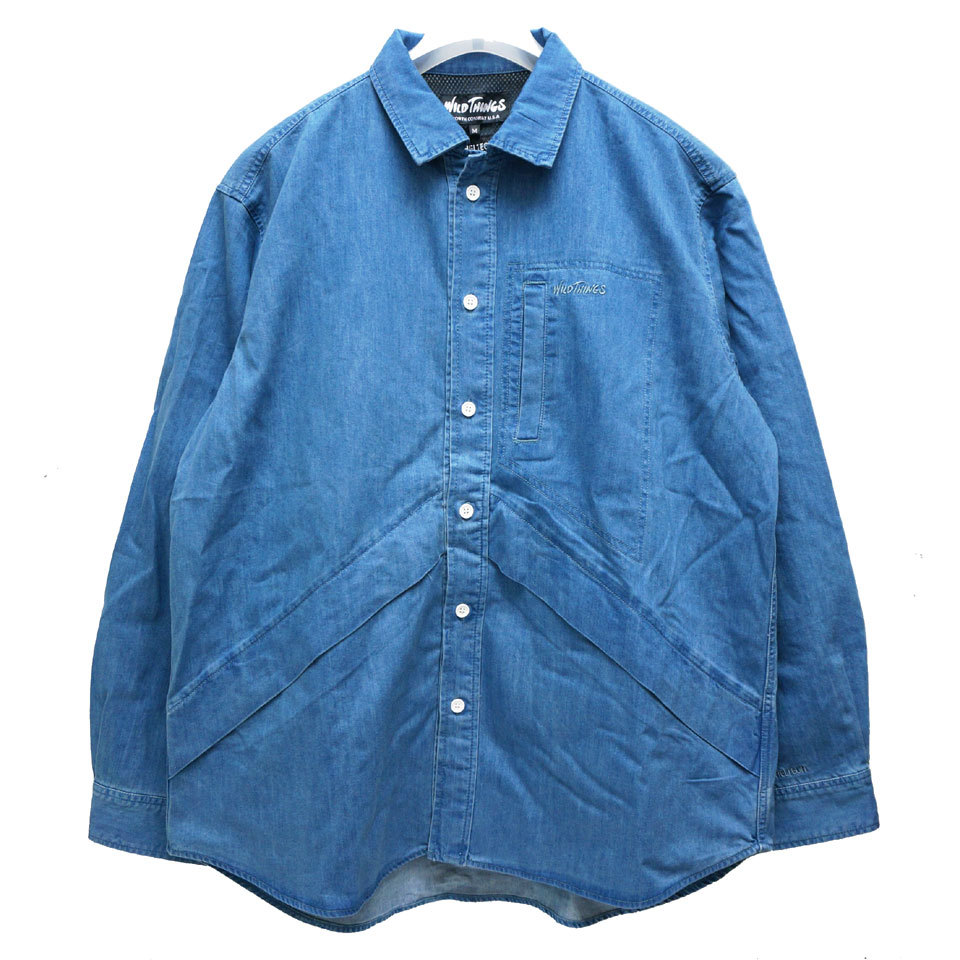 WILD THINGS（ワイルドシングス） デニムシャツ SHELTECH DENALI SHIRT