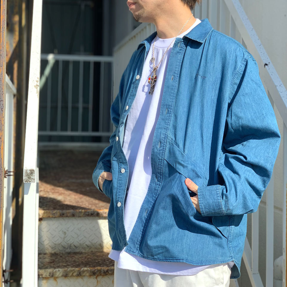 WILD THINGS（ワイルドシングス） デニムシャツ SHELTECH DENALI SHIRT