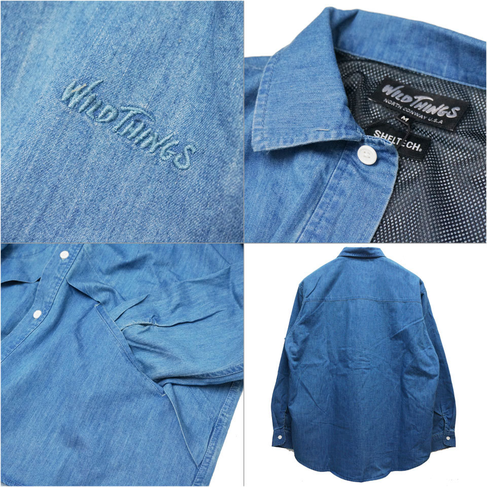 WILD THINGS (ワイルドシングス) SHELTECH DENIM DENALI SHIRT