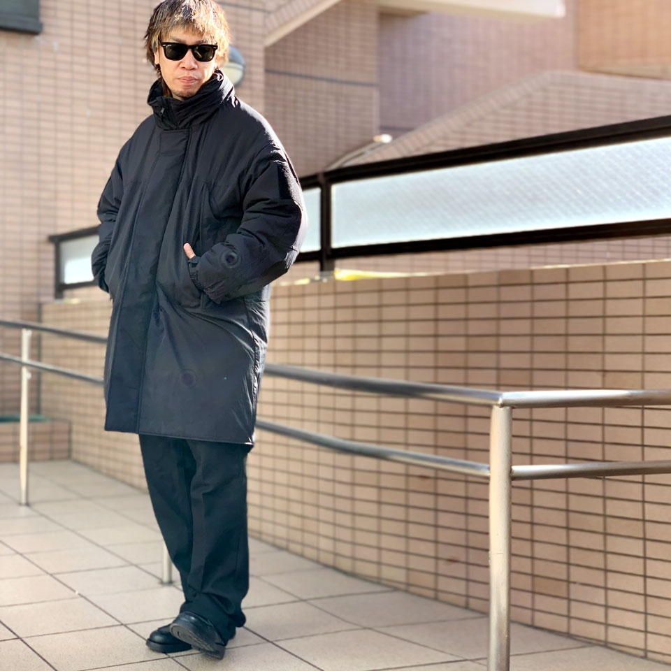 【kastane】パディングモンスターパーカー（black） kastane】パディングモンスターパーカー（black）