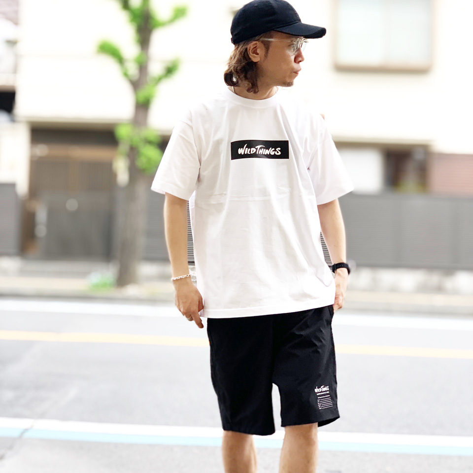 WILD THINGS（ワイルドシングス） 全2色 WILD THINGS Tシャツ BOX LOGO