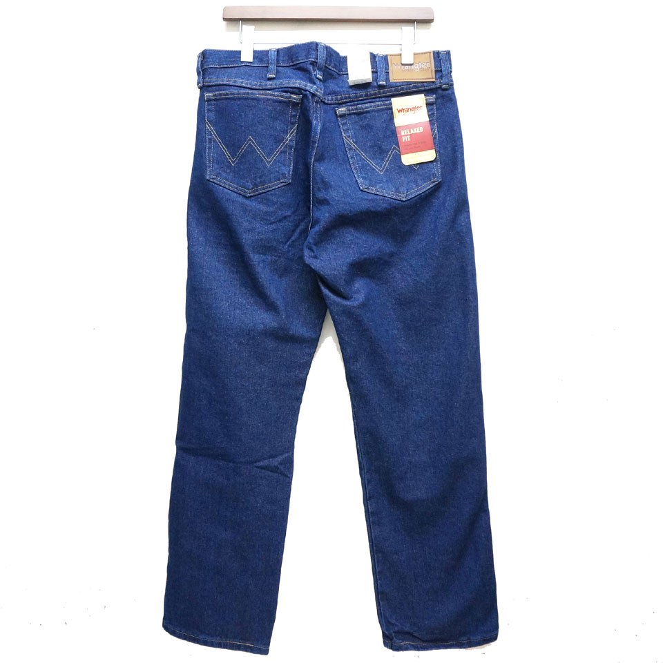 USA wrangler 濃紺 極太 インディゴ バギーデニム ワイドレグ Wrangler ジーンズ デニム デニムパンツ WRANGLER/ラングラー